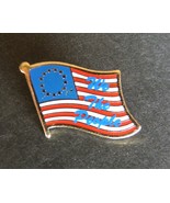 WE THE PEOPLE AMERICA USA UNITED STATES FLAG PATRIOTIC LAPEL PIN BADGE 7... - £4.50 GBP