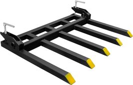 YITAMOTOR Clamp on Debris Forks Fits 48'' Bucket, 2500 lbs Heavy Duty Quick - $291.01