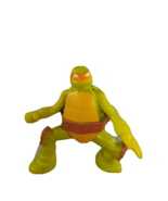TMNT McDonalds Happy Meal Toy 2016 Michelangelo Spins Waving Arms Orange... - £6.01 GBP