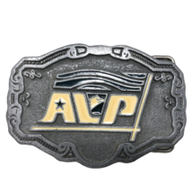 VTG AVP Company Belt Buckle Eagle Flag Hit Line - $19.79