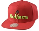 Washington Bullets Mitchell &amp; Ness NBA Basketball Grinch Men&#39;s Snapback Cap - £22.41 GBP