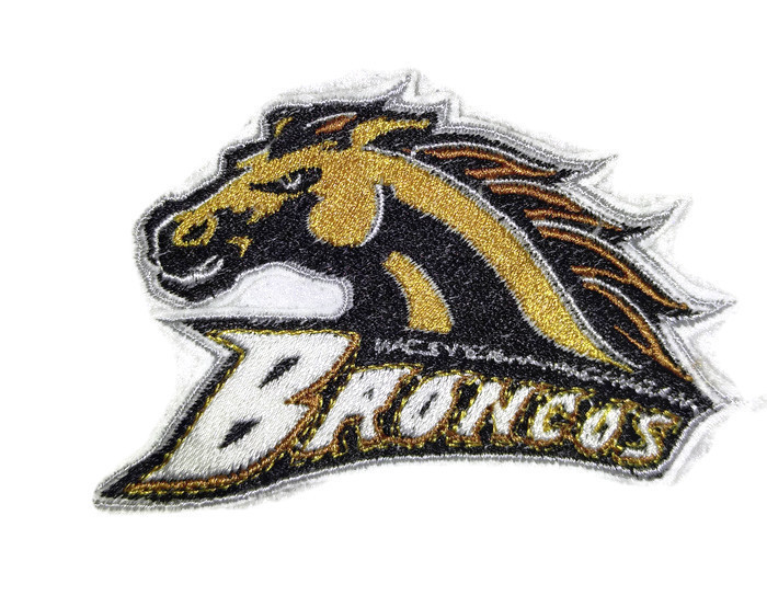 Western Michigan Broncos logo Iron On Patch