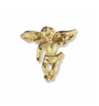 Gold Angel On Shoulder Lapel Pin - £15.97 GBP