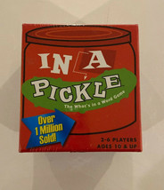 NEW In a Pickle Word Game NIB sealed - $16.82