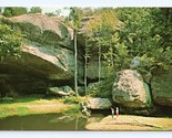 Spires in Shawnee National Forest Illinois IL UNP Chrome Postcard L16 - $5.08