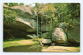 Spires in Shawnee National Forest Illinois IL UNP Chrome Postcard L16 - £4.06 GBP