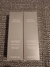 2 Pc Mixed Lot Mary Kay Timewise Age Minimize 3D Night Cream  1.7oz (YY8) - $37.23