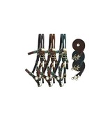 Horse Halter Bridle Combination Showman Nylon Woven Aztec Motif &amp; Reins ... - $28.00