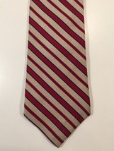 Vintage Prince Igor Tie - Red, White, And Blue Stripes - 3 3/8&quot; Wide - £11.79 GBP