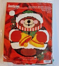Janlynn Plastic Canvas Lot Ballerina Trio - Pig Memo Holder &amp; Bear With Bells - £23.34 GBP