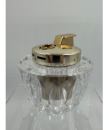 CORONA i11 Cut Glass Table Gas Lighter Japan Vintage Very Clean - £22.61 GBP