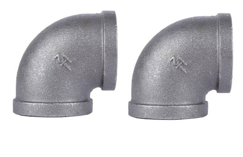 STZ 310UE90-112 90° Elbow 1-1/2&#39;&#39; D Fip X 1-1/2&#39;&#39; D Fip Black Malleable ... - $19.80