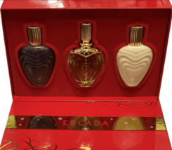 Vintage ESCADA 3PCs Women Set 1.7 oz EDP spray + 3.4 oz Lotion + Bath Shower Gel - €357,97 EUR