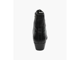 Men's Stacy Adams Santos Side Zip Boot Soft Leather Black 24855-001 image 2