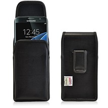 Turtleback Holster Made for Samsung Galaxy S7 Edge Black Vertical Belt Case Leat - £29.57 GBP