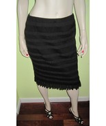 Vintage HUIS CLOA COLLECTION Women&#39;s Ladies Zipper Skirt Sz CAN 40 US 8  - £27.52 GBP