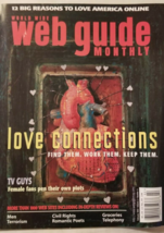 Web Guide Monthly February, 1999 (No Label) AOL, Love Connections - £11.37 GBP