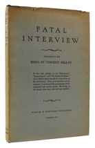 Edna St. Vincent Millay Fatal Interview Sonnets 1st Edition 4th Printing - £81.97 GBP