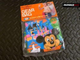 Walt Disney World Beach Pool Gear Bag Mickey Mouse Vintage 1970s Kids Boys Girls - $69.29