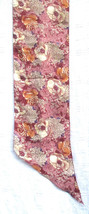 Symphony Scarfs Mod Floral Print Scarf Washable Polyester Pointed Rectangle - £11.15 GBP