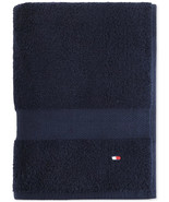 Tommy Hilfiger Modern American Solid Bath Towel 30 X 54 In. Peacoat Blue... - $25.30 CAD
