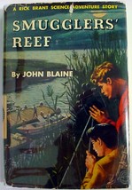 Rick Brant Smugglers&#39; Reef 7 John Blaine hcdj Science Adventure Grosset &amp; Dunlap - £7.99 GBP