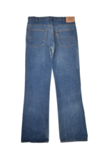 Vintage Levis 517 Jeans Mens 36x34 Dark Wash Denim Orange Tab Bootcut USA - $47.26