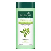 Biotique Bio Neem Margosa Anti Dandruff Shampoo and Conditioner, 180ml - $27.64