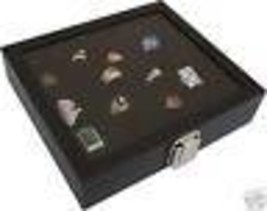  36 RING BOX RING CASE JEWELRY storage display ORGANIZER New - £22.54 GBP