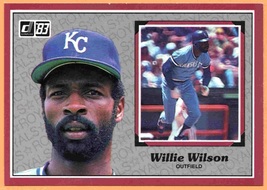 Kansas City Royals Willie Wilson 1983 Donruss Action All Stars #13 ! - £0.39 GBP