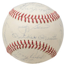 1962 New York Yankees Team Signed Baseball Yogi Berra + 22 Others BAS LOA - £1,159.67 GBP