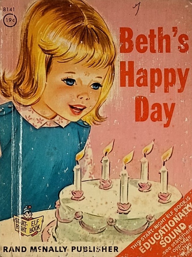Beth&#39;s Happy Day by Phyllis Ochocki / 1966 Start-Right Elf Book Hardcover - $11.39