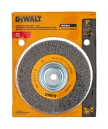 DEWALT Wire Wheel for Bench Grinder, Crimped, 6-Inch (DW4905) - £20.53 GBP