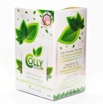 4 Colly Chlorophyll plus Fiber Drink Green Tea, Detox Belly Reduction Sl... - $86.06