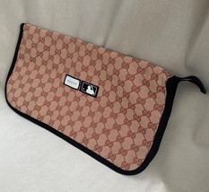 GUCCI MLB GG Canvas Slippers Pouch Toiletry Bag Guccissima - $3,059.26 MXN