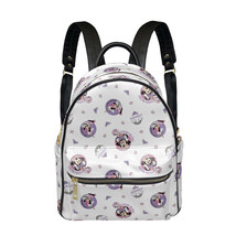 Minnie Unicorn Dreams PU Leather Leisure Backpack College School Daypack - £29.56 GBP