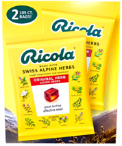 Ricola Original Natural Herb Cough Drops With Swiss Alpine Herbs 2x105 C... - $28.51
