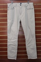 NEW Men&#39;s Gap 1969 Denim Softwear Skinny Jeans Beige 34x30  $79.95 - £38.69 GBP