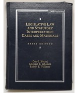 Legislative Law and Statutory Interpretation: Cases and Materials Third ... - $94.78 CAD