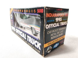 Official Truck 1993 Indianapolis 500 Chevrolet Suburban Bank 1:25 Scale - £17.62 GBP