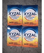 4 Pack (10 in each) 40 Tablets Total XYZAL Allergy 24HR Antihistamine EX... - $19.50