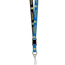 Golden State Warriors Two Tone Lanyard with Detachable Key Ring - $8.99