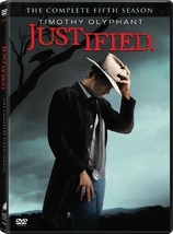 Justified: Season 5 Five Complete Fifth DVD Set Free Shipping New Sealed. - £11.60 GBP