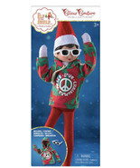 Claus Couture Collection, Elf on the Shelf GROOVY GREETING HOODIE &amp; GLAS... - $19.90