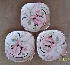 Sango-OUADRILLE-Anastasia Semi- Porcelain 7&quot; Desert Plates by Andre Rich... - £15.52 GBP