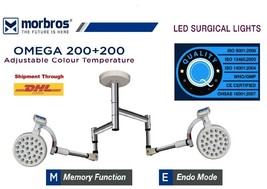 Shadowless OT Light LED Operating Light Surgical  Operating Lamp double dome - £2,188.12 GBP