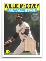 2021 Topps 1986 All-Star Baseball Relics Willie McCovey HOF Game Used Bat - $14.01