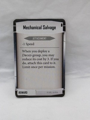 (5) Star Wars Imperial Assault Jawa Scavenger Villain Pack Cards Item image 10
