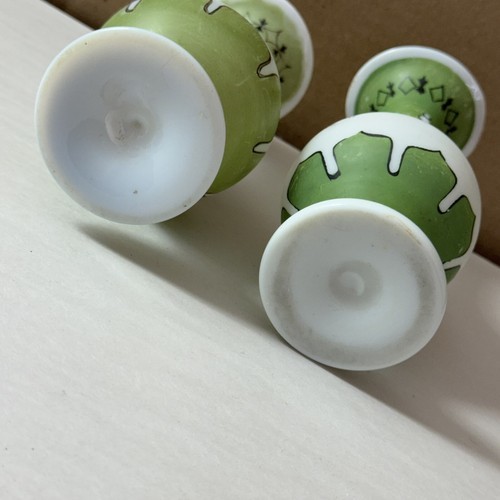 Antique Hand Painted Glass Vases SMALL Mt READ MORE Item image 12
