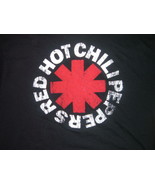 RED HOT CHILI PEPPERS Black short sleeve T shirt NWOT S-XL - $332.21 MXN